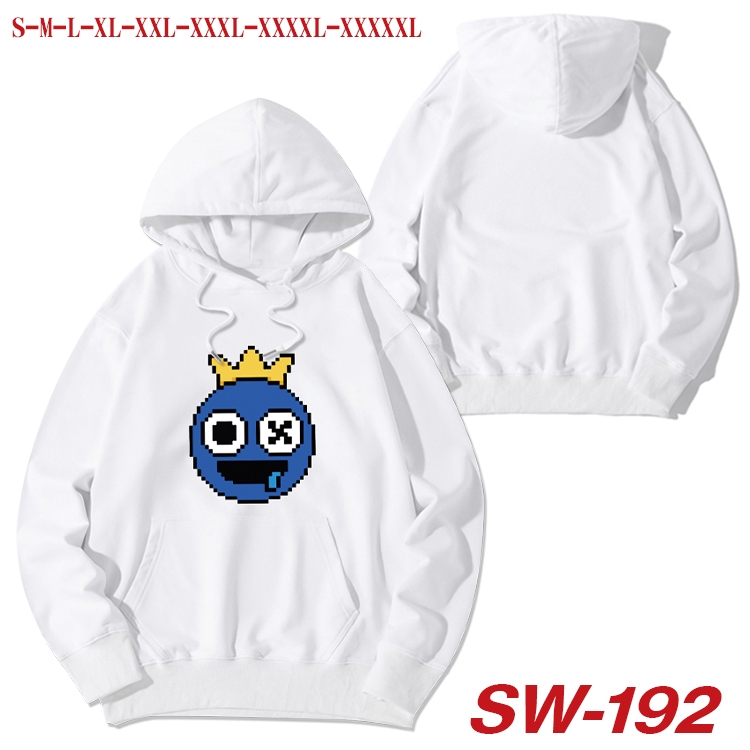 Rainbow friends Anime white hooded sweater from S to 5XL  SW-192