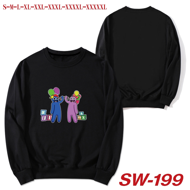 Rainbow friends Anime thin round neck sweater Hoodie from S to 5XL  SW-199