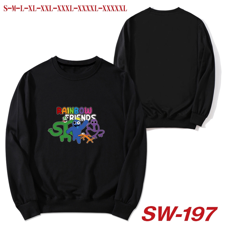 Rainbow friends Anime thin round neck sweater Hoodie from S to 5XL  SW-197