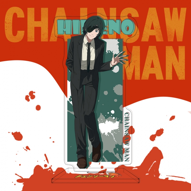 Chainsaw man Anime characters acrylic Standing Plates Keychain 16cm