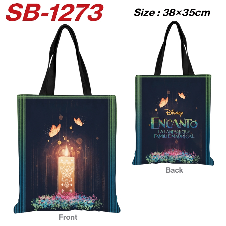 full house of magic Anime Canvas Handheld Shoulder Bag Handbag Shopping Bag 38X35CM  SB-1273