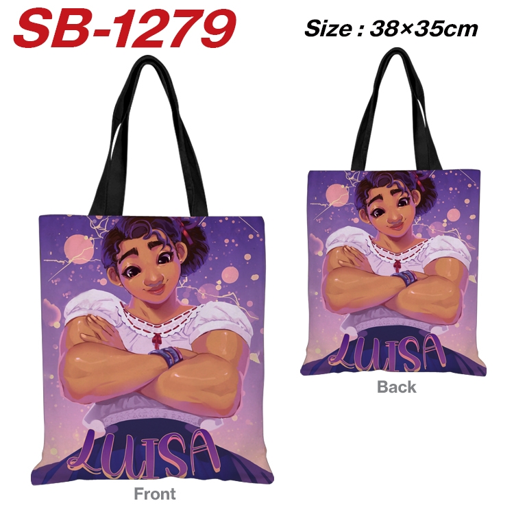 full house of magic Anime Canvas Handheld Shoulder Bag Handbag Shopping Bag 38X35CM SB-1279