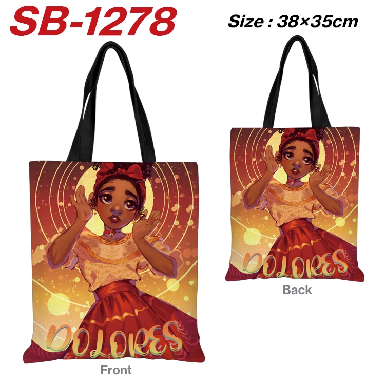 full house of magic Anime Canvas Handheld Shoulder Bag Handbag Shopping Bag 38X35CM SB-1278