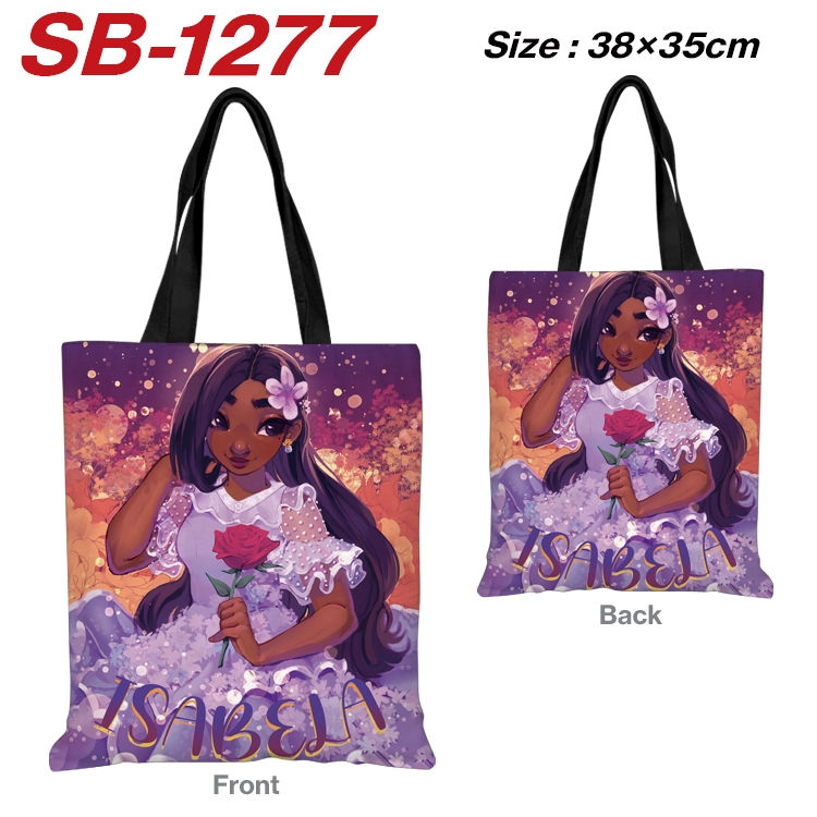 full house of magic Anime Canvas Handheld Shoulder Bag Handbag Shopping Bag 38X35CM SB-1277