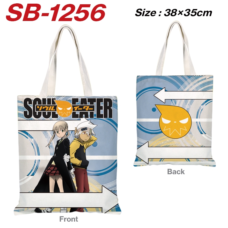Soul Eater Anime Canvas Handheld Shoulder Bag Handbag Shopping Bag 38X35CM SB-1256
