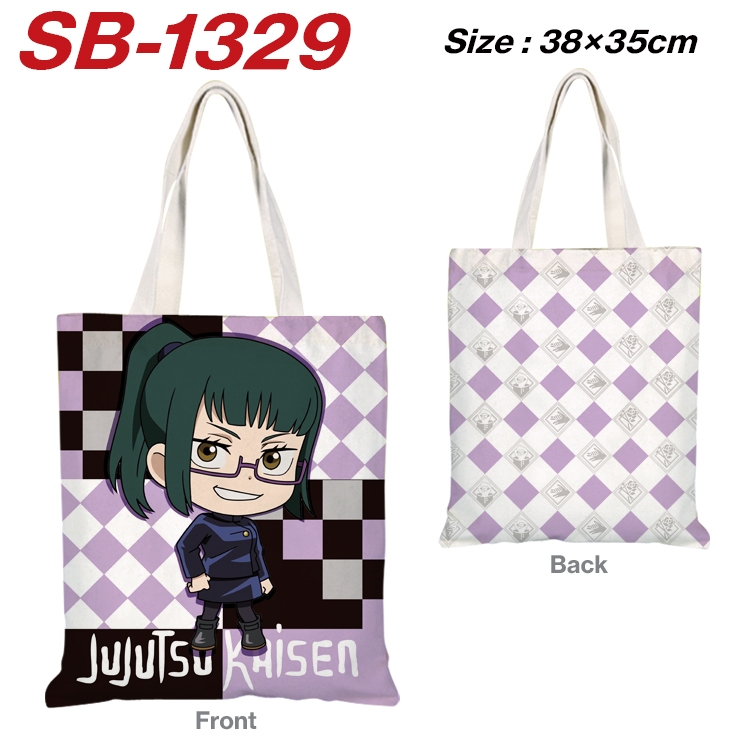 Jujutsu Kaisen Anime Canvas Handheld Shoulder Bag Handbag Shopping Bag 38X35CM SB-1329