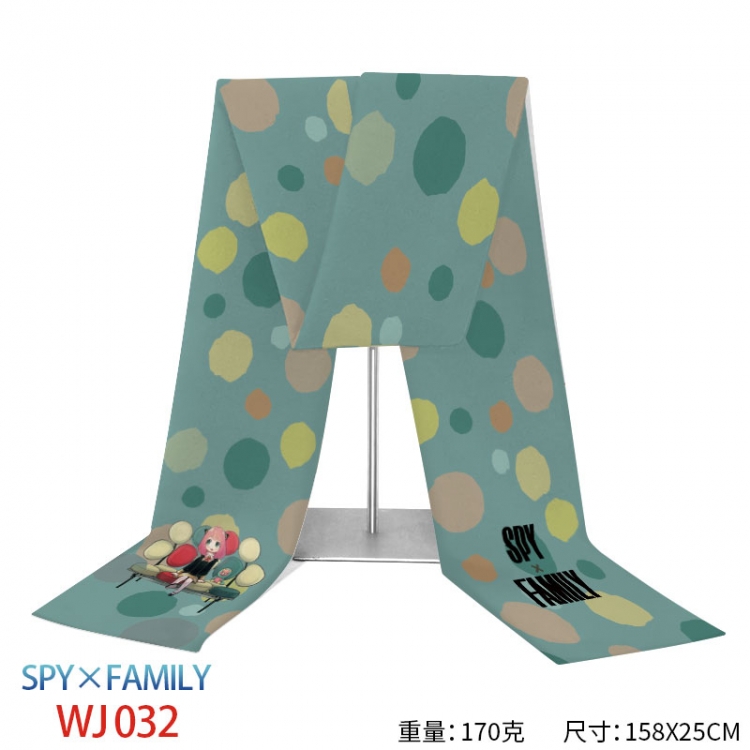 SPY×FAMILY Anime full-color flannelette scarf 158x25cm WJ-032-2