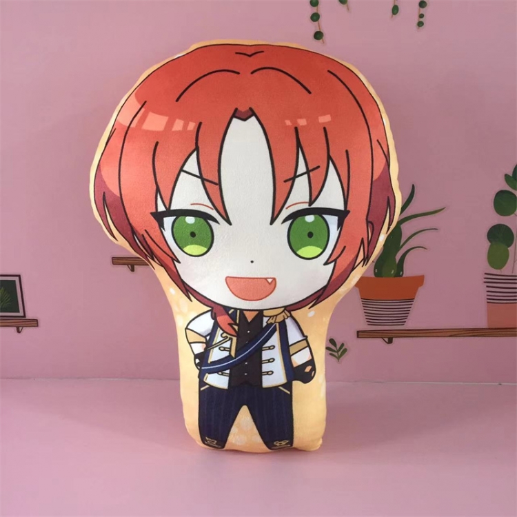 Ensemble stars Anime double-sided color pattern bolster cushion