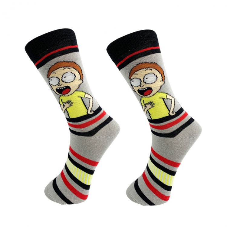 Rick and Morty Personality socks in the tube Couple socks price for 5 pcs