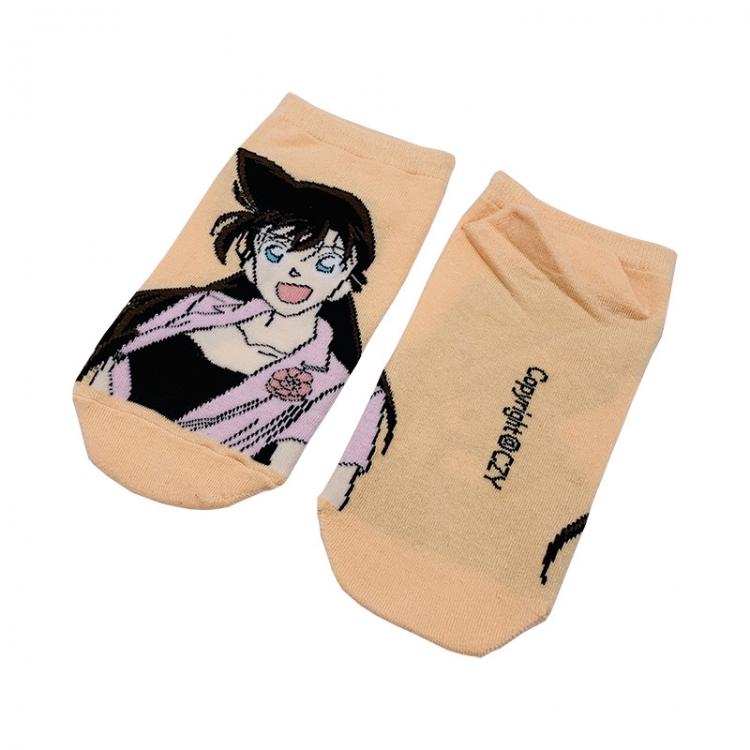 Detective conan Women's socks Sports trend socks price for 10 pcs 