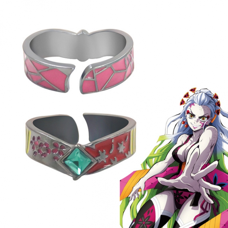 Demon Slayer Kimets  Metal opening and closing ring OPP bag price for 5 pcs