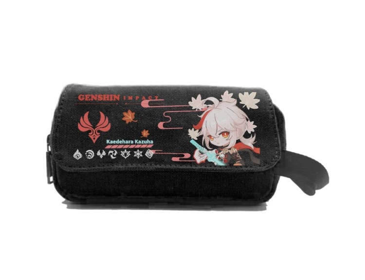 Genshin Impact Anime character pencil case 20.5x5.5x9.5