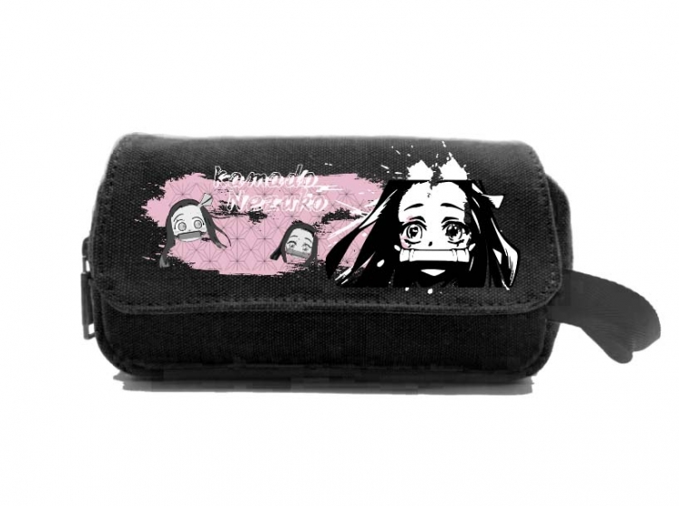 Demon Slayer Kimets Anime character pencil case 20.5x5.5x9.5