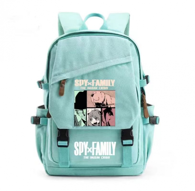 SPY×FAMILY Anime surrounding backpack canvas schoolbag 43x31x13cm