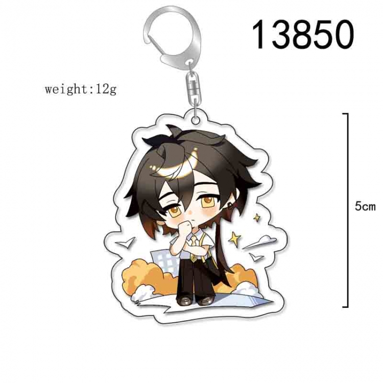 Genshin Impact  Anime Acrylic Keychain Charm price for 5 pcs 13850