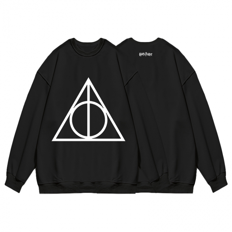 Harry Potter Anime print fashion casual thick hooded sweater  from S to 3XL