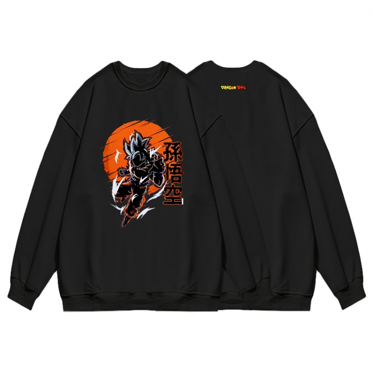 DRAGON BALL Anime print fashion casual thick hooded sweater  from S to 3XL