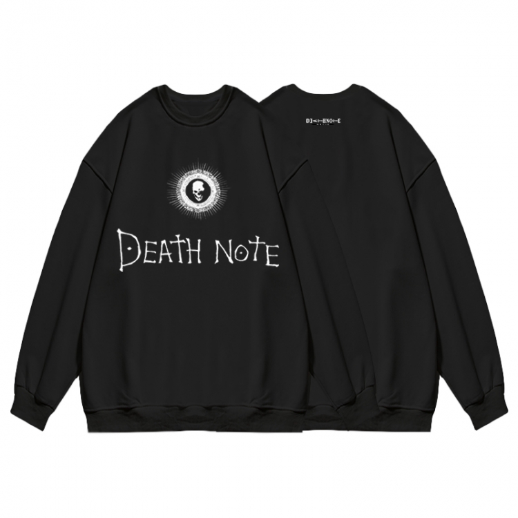 Death note Anime print fashion casual thick hooded sweater  from S to 3XL