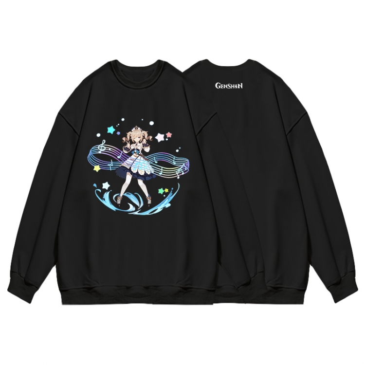 Genshin Impact Anime print fashion casual thick hooded sweater  from S to 3XL