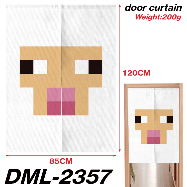 Minecraft Animation full-color curtain 85x120CM  DML-2357