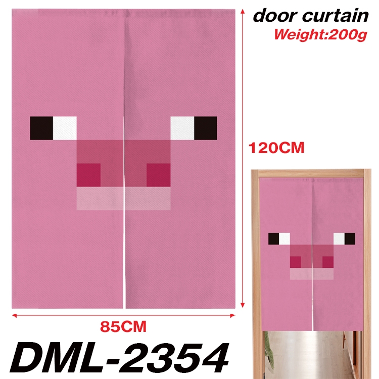 Minecraft Animation full-color curtain 85x120CM  DML-2354