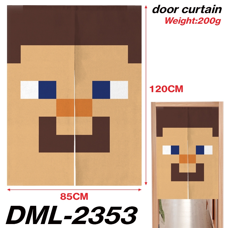 Minecraft Animation full-color curtain 85x120CM DML-2353