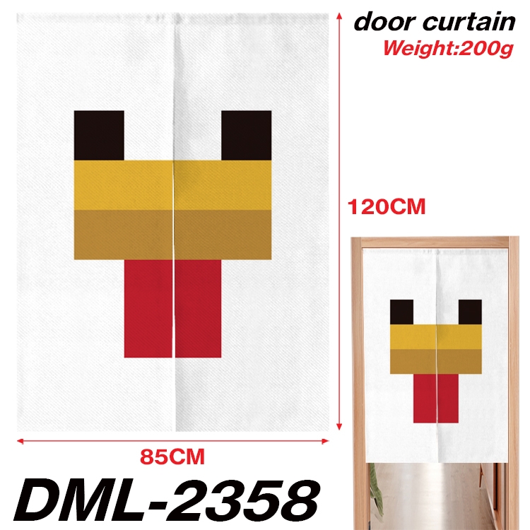 Minecraft Animation full-color curtain 85x120CM  DML-2358