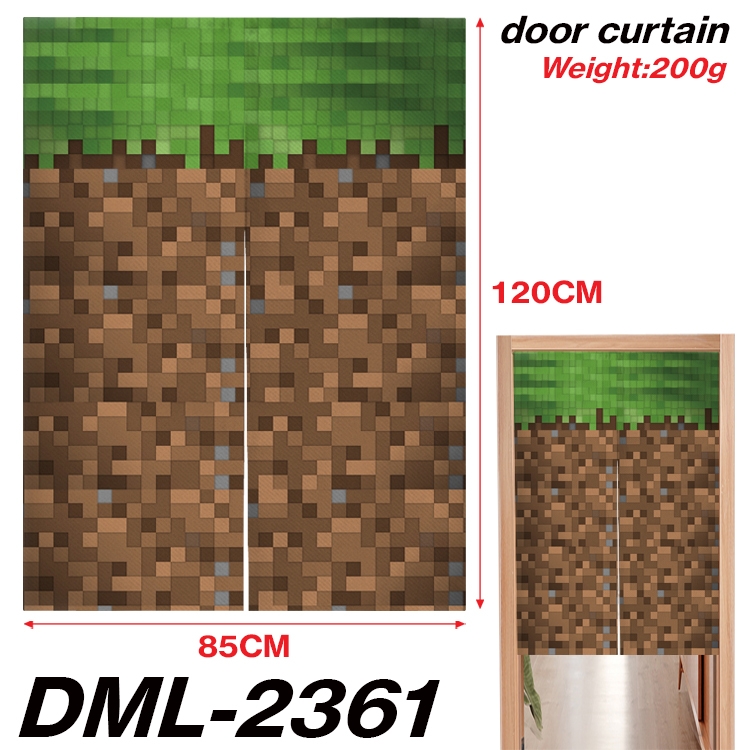 Minecraft Animation full-color curtain 85x120CM  DML-2361
