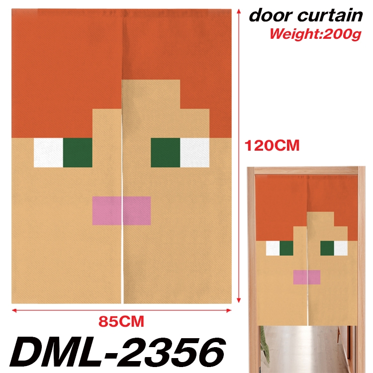 Minecraft Animation full-color curtain 85x120CM DML-2356