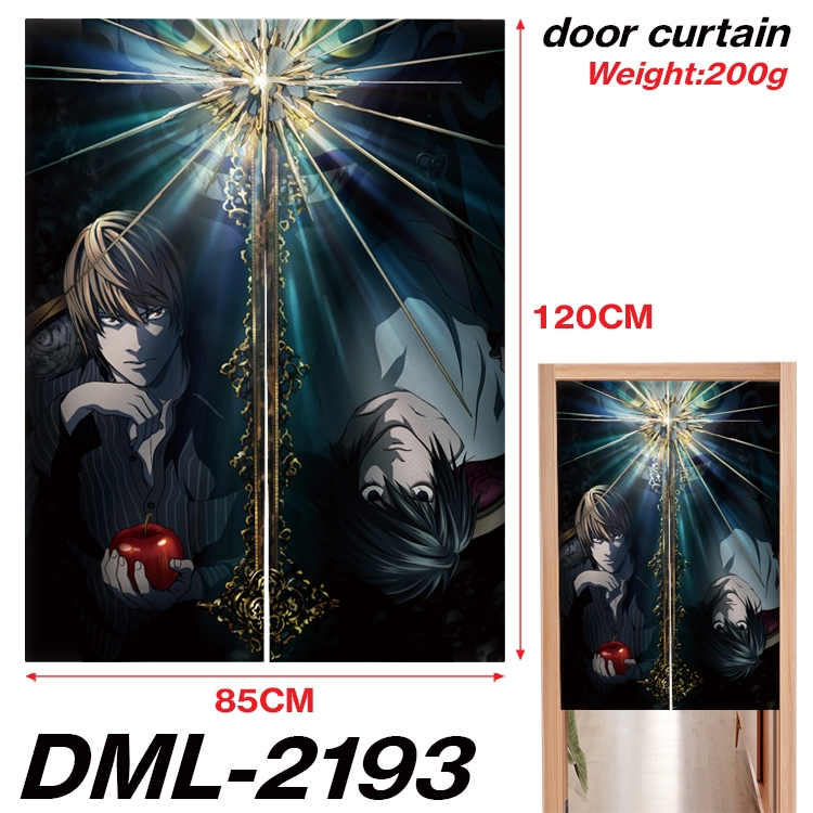 Death note Animation full-color curtain 85x120CM DML-2193