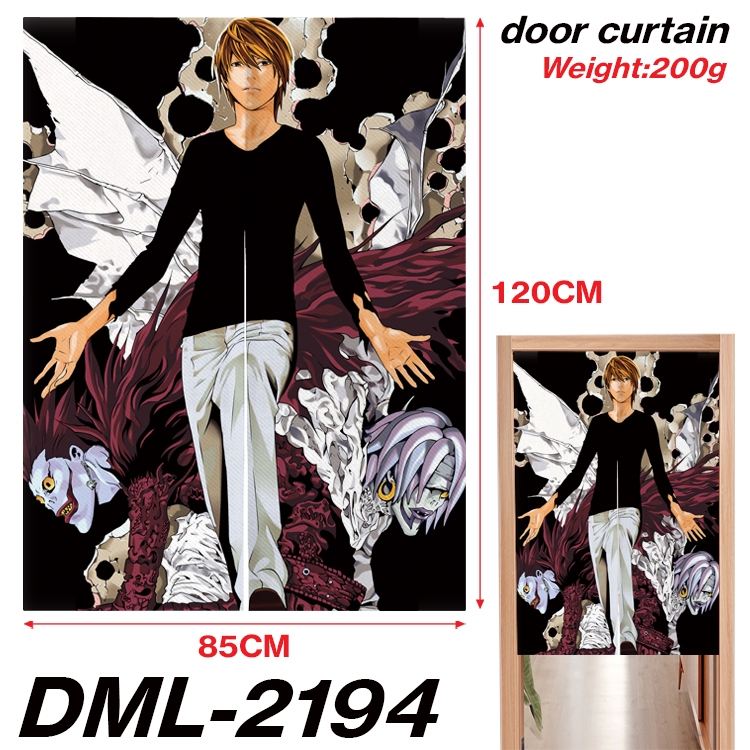 Death note Animation full-color curtain 85x120CM DML-2194