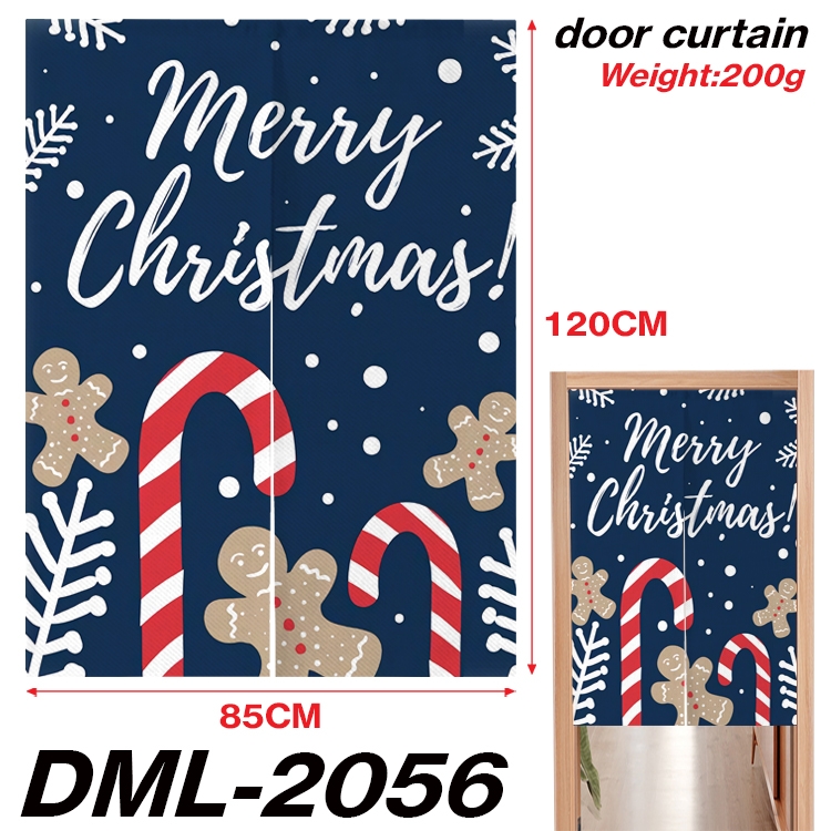 Christmas Cartoon full-color curtain 85x120CM DML-2056