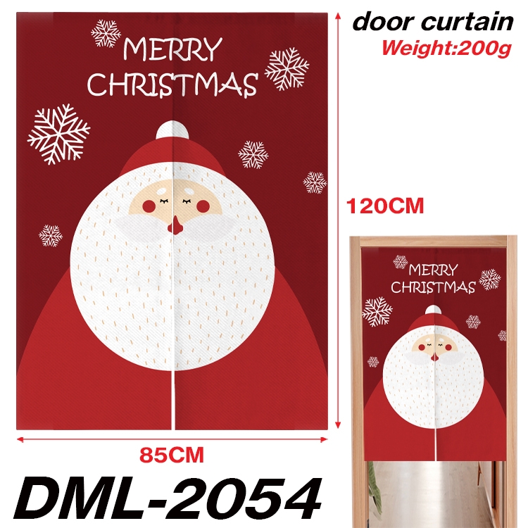 Christmas Cartoon full-color curtain 85x120CM DML-2054