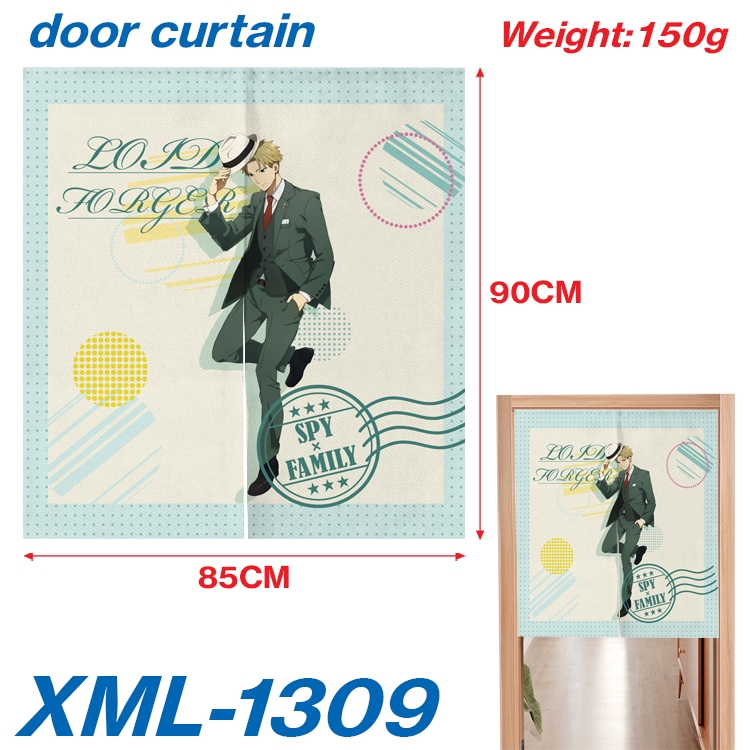 SPY×FAMILY Animation full-color curtain 85x90cm  XML-1309A