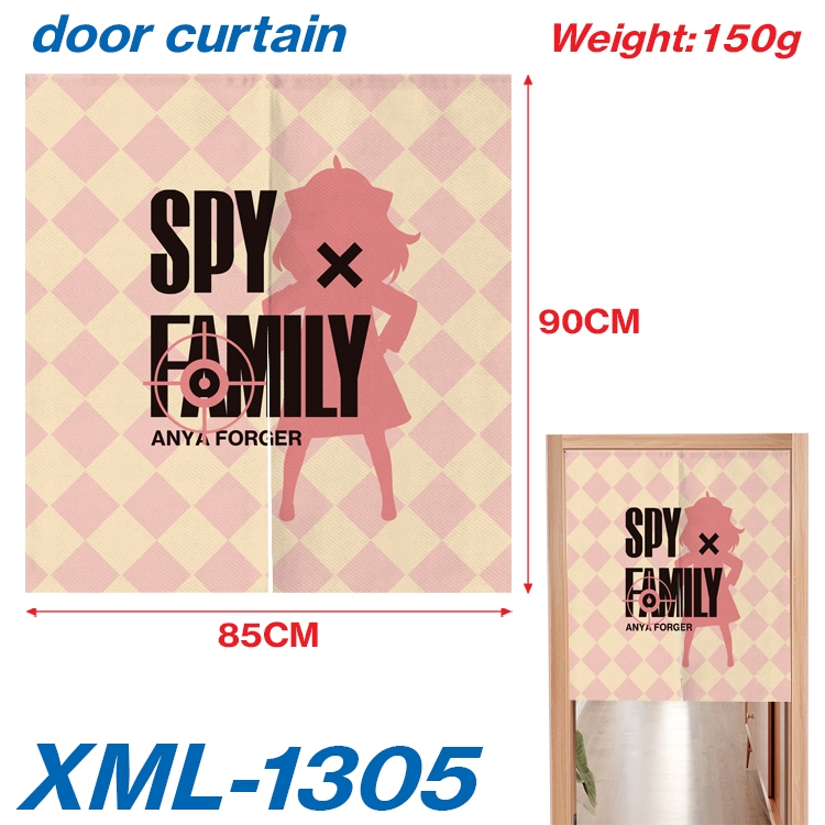 SPY×FAMILY Animation full-color curtain 85x90cm  XML-1305A