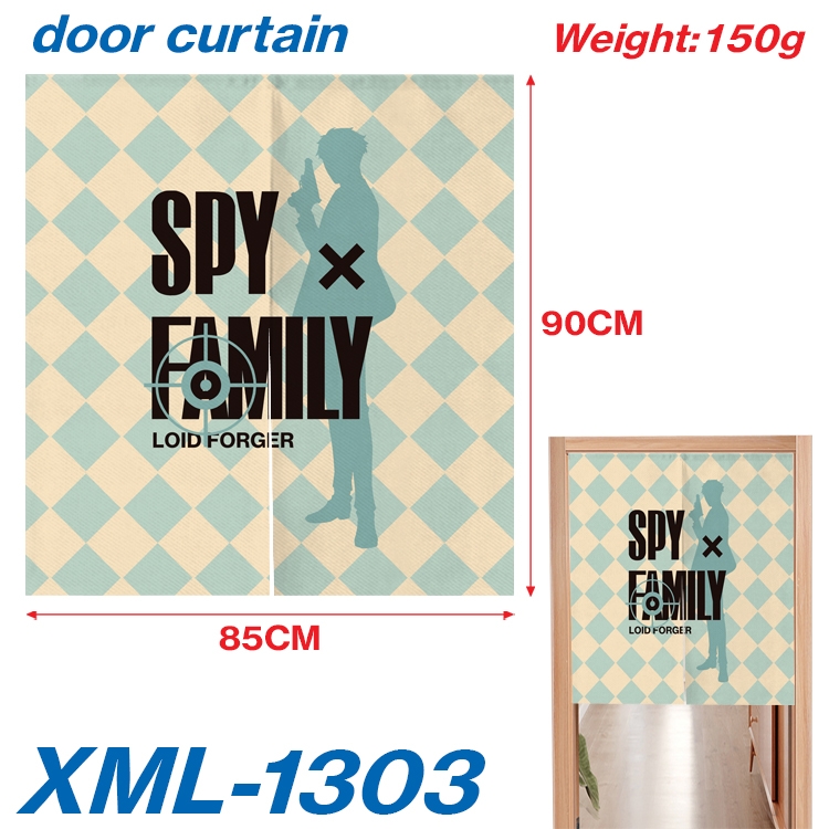 SPY×FAMILY Animation full-color curtain 85x90cm  XML-1303A