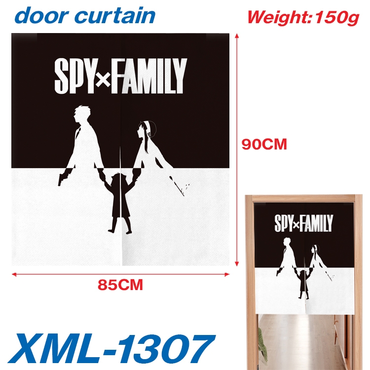 SPY×FAMILY Animation full-color curtain 85x90cm  XML-1307A