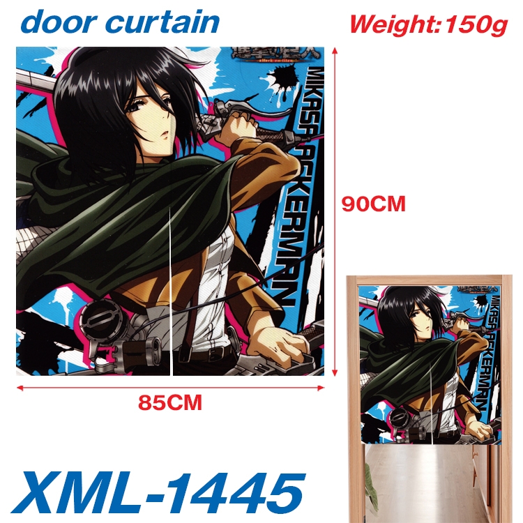 Shingeki no Kyojin Animation full-color curtain 85x90cm XML-1445A