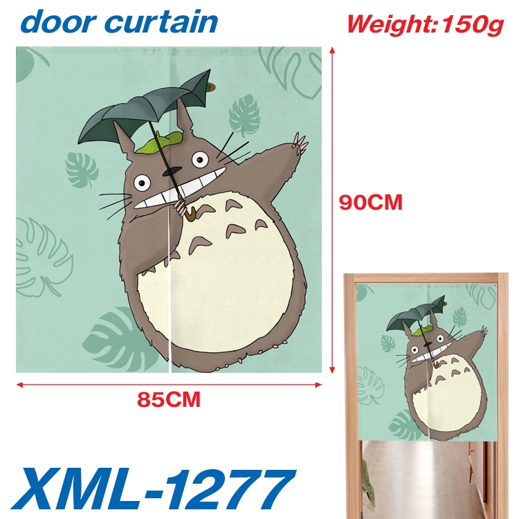 TOTORO Animation full-color curtain 85x90cm XML-1277A