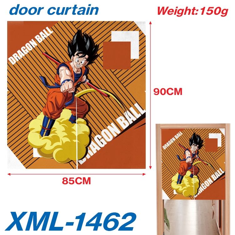 DRAGON BALL Animation full-color curtain 85x90cm XML-1462A