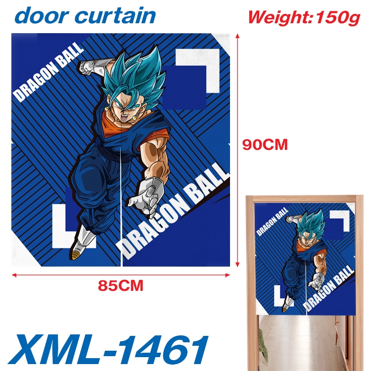 DRAGON BALL Animation full-color curtain 85x90cm  XML-1461A