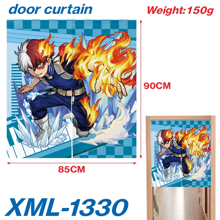 My Hero Academia Animation full-color curtain 85x90cm XML-1330A