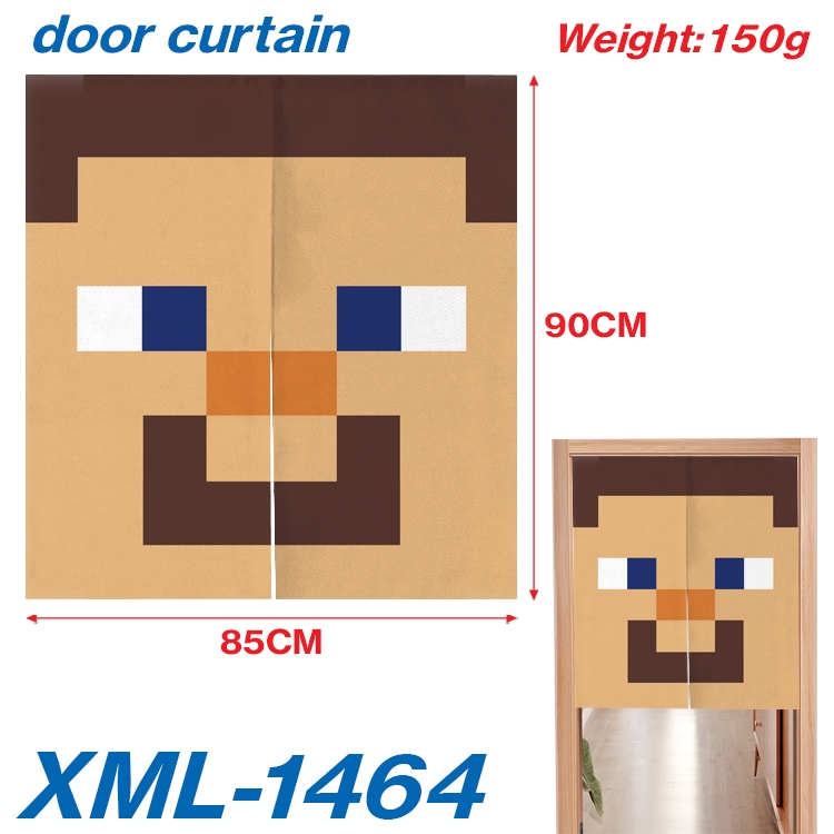 Minecraft Animation full-color curtain 85x90cm XML-1464A