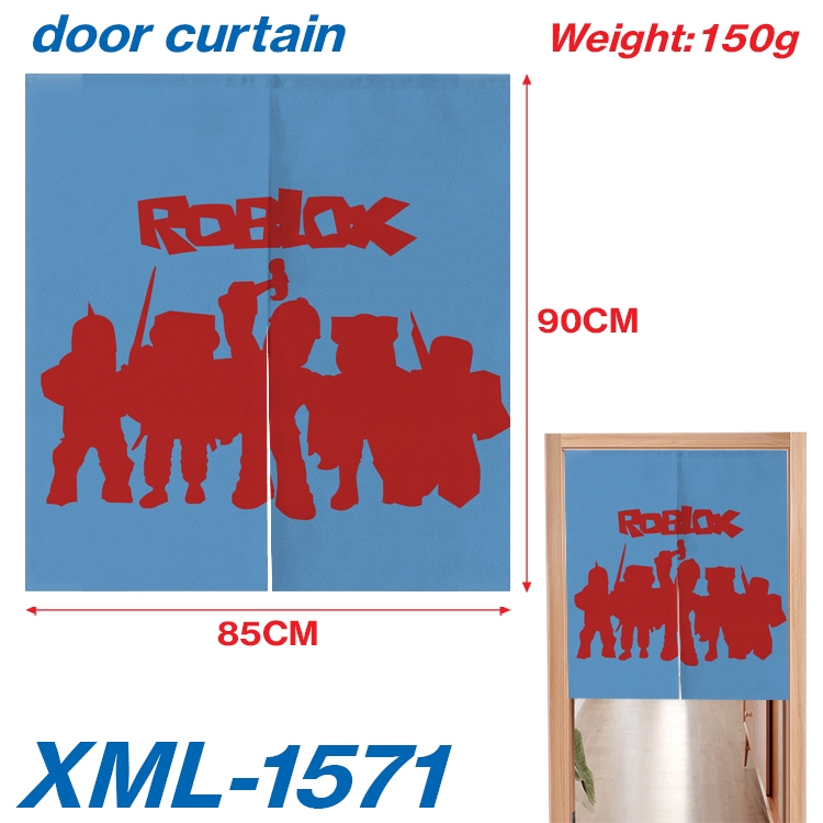 Robllox Animation full-color curtain 85x90cm XML-1571A