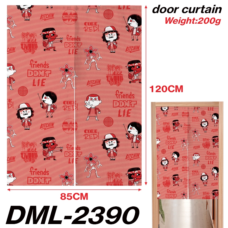 Stranger Things Animation full-color curtain 85x120CM DML-2390