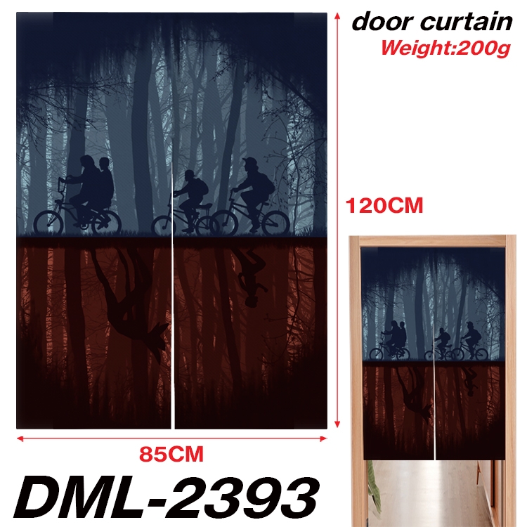 Stranger Things Animation full-color curtain 85x120CM DML-2393