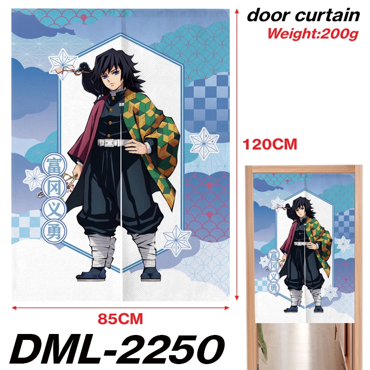 Demon Slayer Kimets Animation full-color curtain 85x120CM DML-2250