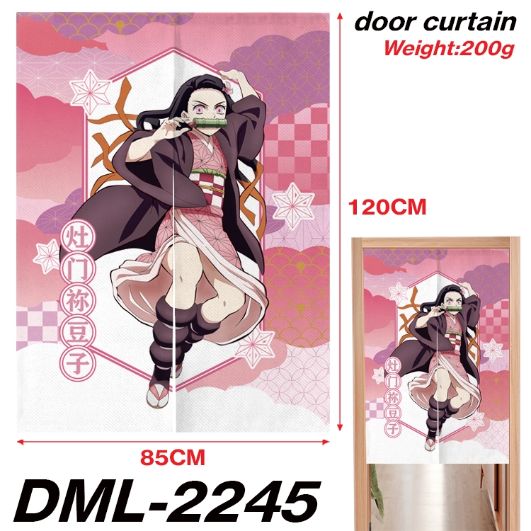 Demon Slayer Kimets Animation full-color curtain 85x120CM DML-2245