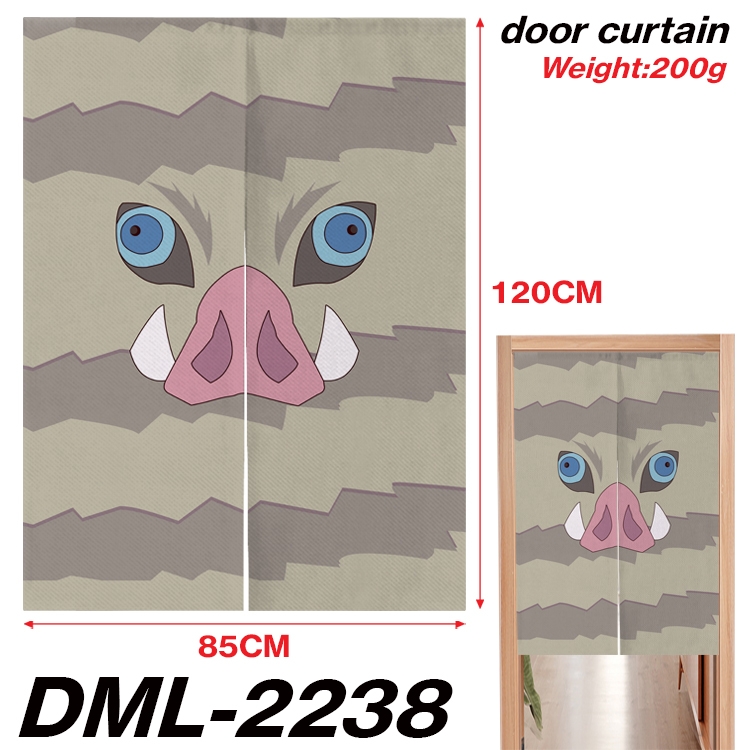 Demon Slayer Kimets Animation full-color curtain 85x120CM DML-2238