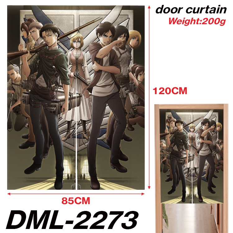 Shingeki no Kyojin Animation full-color curtain 85x120CM DML-2273